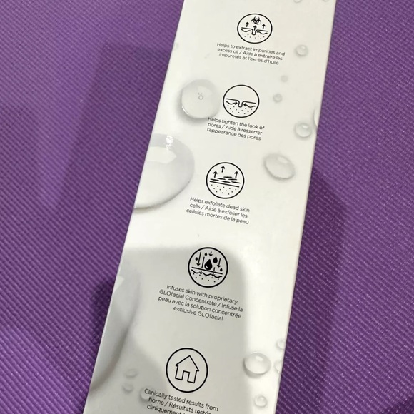 BeautyBio GLOfacial $199 Value Deep Pore Cleansing Tool + Blue LED Clarifying - Picture 4 of 4